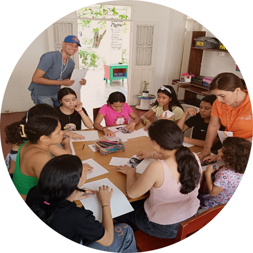 Grupo de personas en actividad